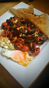 Breakfat with cilli