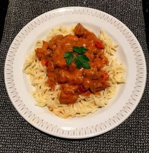 CHICKEN AND PASTA