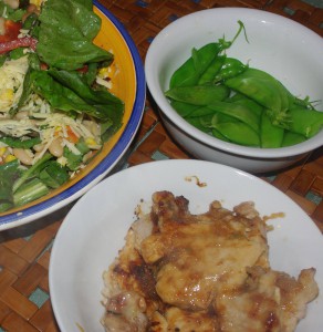 CHICKEN FILLETS WITH LIMEGINGER SAUCE