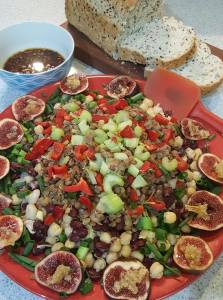 Chickpea salad