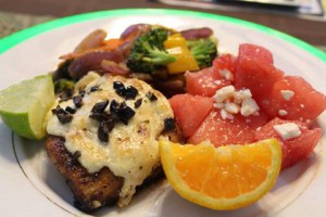 Grilled salmon 1