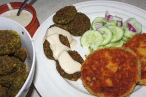 POACHED SALMON AND POTATO CAKES 2