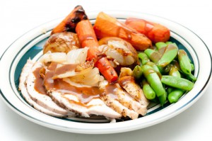 Skinless Chiken and veg