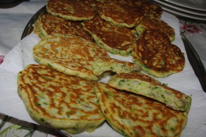 Zuchinni Fritters...