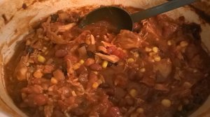 chicken and beans