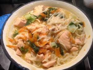 salmon soup