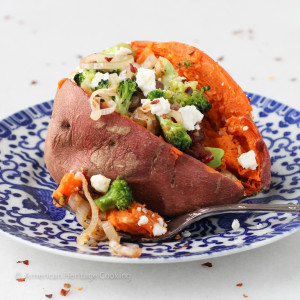Stuffed Sweet Potatoes 4