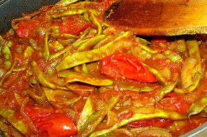 Lebanese beans in tomatoes p1