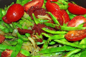 Lebanese beans in tomatoes p2