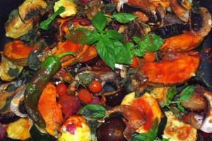 MARINATED ROAST VEG MEDITERRANEAN STYLE