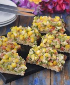 MEXICAN VEG TOAST
