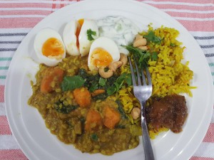 SWEET POTATO, KALE, AND LENTIL CURRY 2