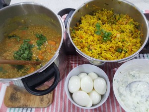 SWEET POTATO KALE AND LENTIL CURRY 4