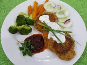 Sweet potato and Chickpea Fritters