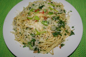 bean sprout rice