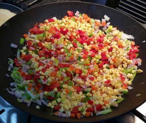 20 ingredients fried rice with vegetables 2