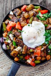 stir fry veg with egg