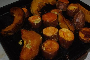Roast Pumpkin and Sweet potato dip p2