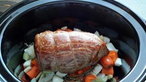 Roast Beef with red wine sauce 1
