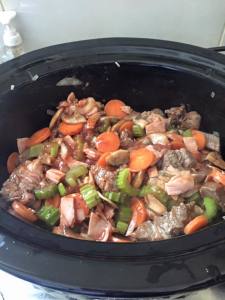 slow cooked meat