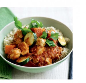 Chicken, lentil and sweet potato curry