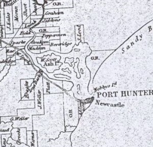 map of hunter
