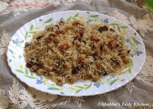 CHANA BIRIYANI