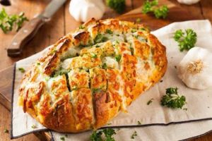 AIR FRYER FIVE CHEESE PULL APART BREAD