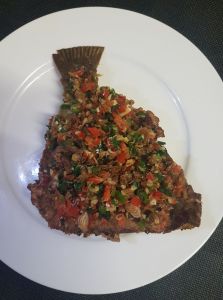 fish and salsa